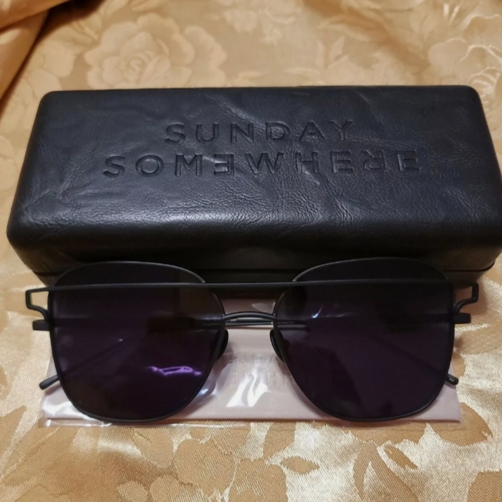 Sunday Somewhere JESSE Black gray sunglasses